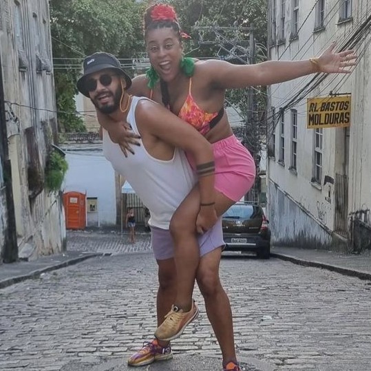 Foto de Sérgio e Luzi